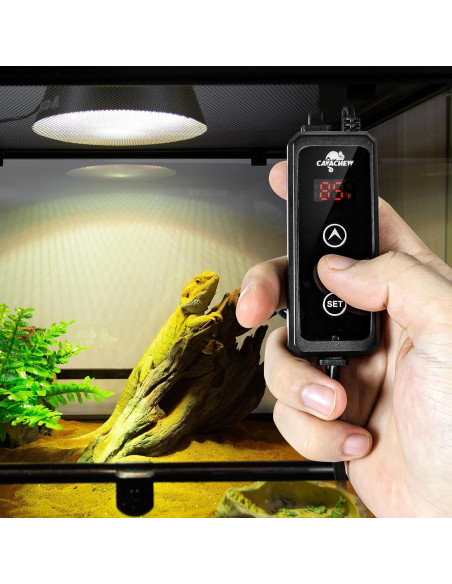 Termostato Digital CAVACHEW para Reptiles 300W PID LED