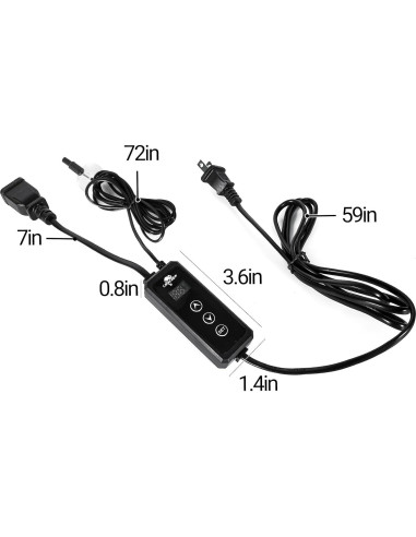 Termostato Digital CAVACHEW para Reptiles 300W PID LED