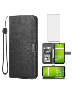 Funda Plegable Asuwish para Cricket Icon 3 con Protector de Pantalla