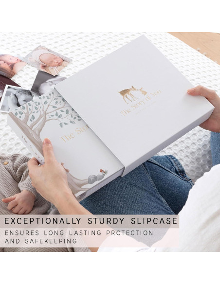 Libro de Recuerdos para Bebé dos pequeños dinosaurios 120 Páginas