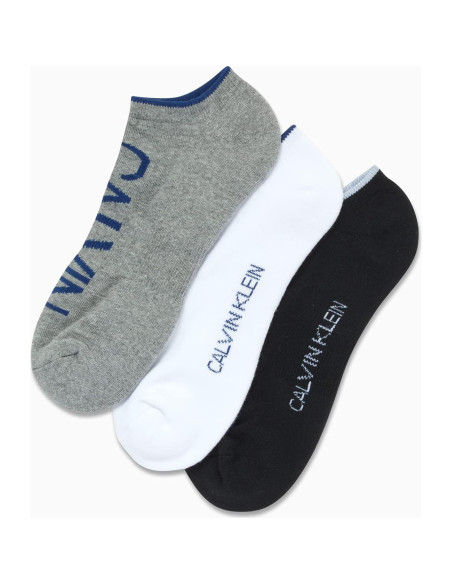 Calcetines de Liner No Show Calvin Klein - Paquete de 3 Unidades