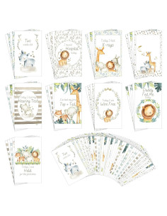 46 Tarjetas de Hitos NICU para Bebés Prematuros - Diseño Único