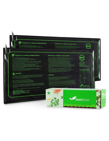 Almohadilla Térmica Seedfactor 25.4x50.8cm 2 Unidades