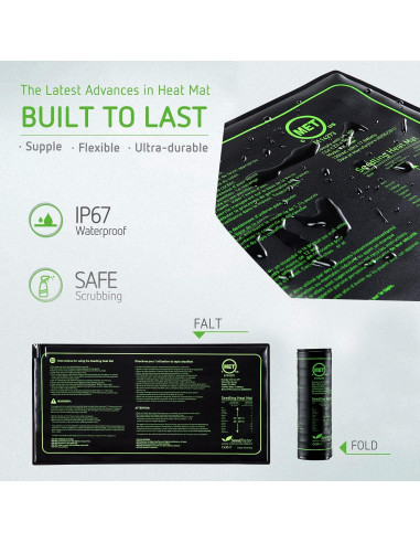 Almohadilla Térmica Seedfactor 25.4x50.8cm 2 Unidades