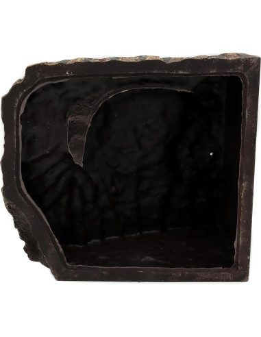 Escondite de Resina para Reptiles JIHAQUA Cueva Extra Grande