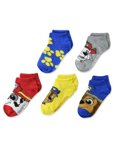 Paquete de 5 pares de calcetines cortos Paw Patrol para niñas