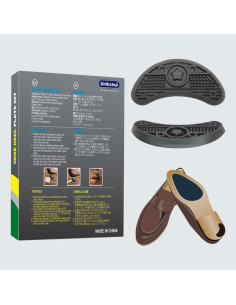 Kit de Reparación de Tacones UNIKSTEP 8 Pares Goma Antideslizante 2