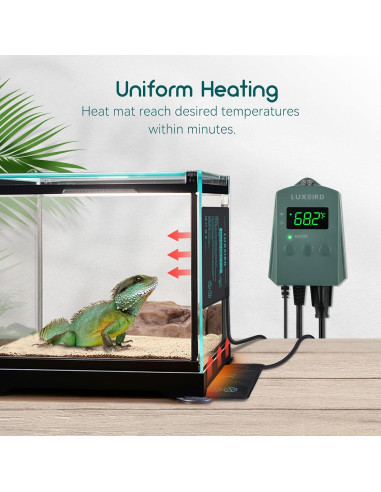 Almohadilla Térmica Luxbird 20x30 cm con Termostato Digital