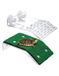 Plataforma de Sol para Tortugas Cunhill - 2 Piezas Acrílico