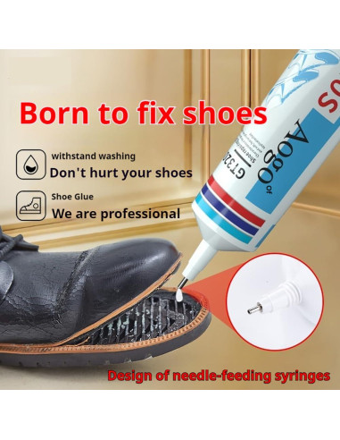 Pegamento de Caucho para Zapatos 60ml - Adhesivo Impermeable