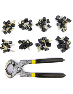 Kit de Reparación de Tacones Altos Chnee - 32 Pares de Puntas 2