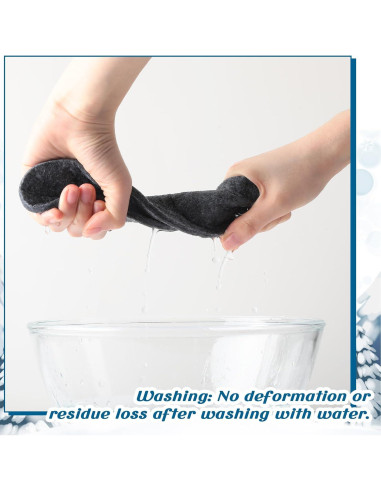 10 Pares de Plantillas de Lana de Fieltro Cutecrop - Talla 25 cm