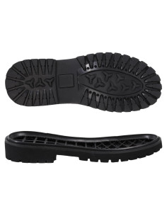 Suela de goma CHGCRAFT para zapatos y botas - 30cm x 11.4cm