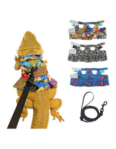 Arnés y Correa Ajustable HOKABLE para Lagarto y Pequeños Animales M