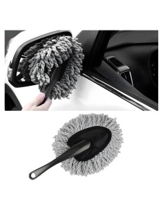 Cepillo de Microfibra KVAEY para Limpiar Tablero de Auto