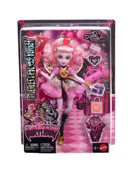 Muñeca de Cumpleaños Scary Sweet Monster High Cupid Asteria