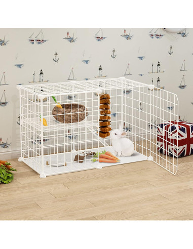 Juguetes Masticables para Conejos MUYG - 4 Paquetes de Zanahoria