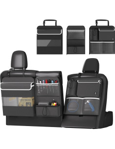 Organizador de Maletero Timoxi Plegable 7 Bolsillos 108x45cm 2