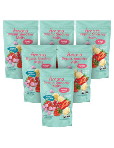Amara Smoothie Melts - Snacks Saludables para Bebés 170g