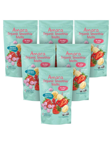 Amara Smoothie Melts - Snacks Saludables para Bebés 170g