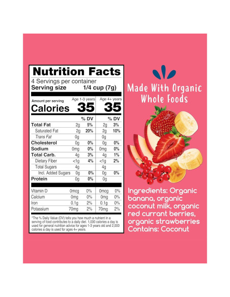 Amara Smoothie Melts - Snacks Saludables para Bebés 170g