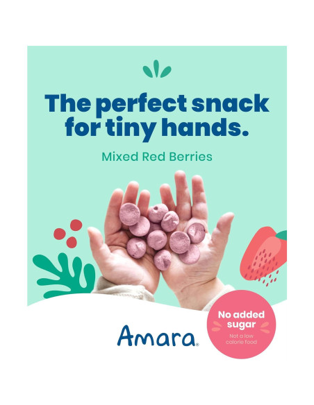 Amara Smoothie Melts - Snacks Saludables para Bebés 170g