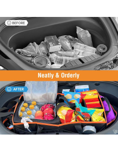 Organizador de Maletero Frontal Rifachua con Bolsa Térmica 54L 2