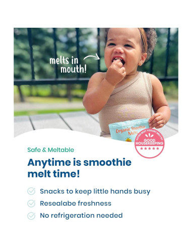 Amara Smoothie Melts - Snacks Saludables para Bebés 170g