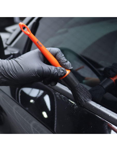 Kit de Cepillos para Detallar Autos SPTA - 6 Piezas Microfibra