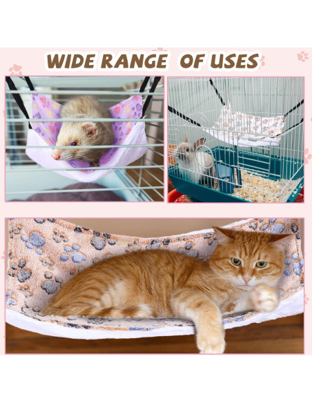 Hamaca Colgante para Gatos Geelin 4 Pcs 40x50 cm Suave