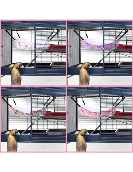 Hamaca Colgante para Gatos Geelin 4 Pcs 40x50 cm Suave