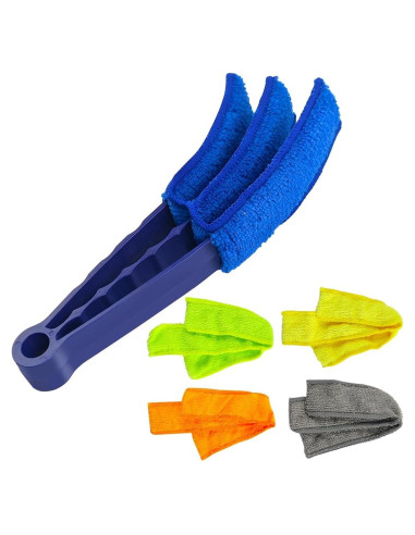 Limpiador de Ventilación de Auto KHGUZ con 5 Mangas Microfibra