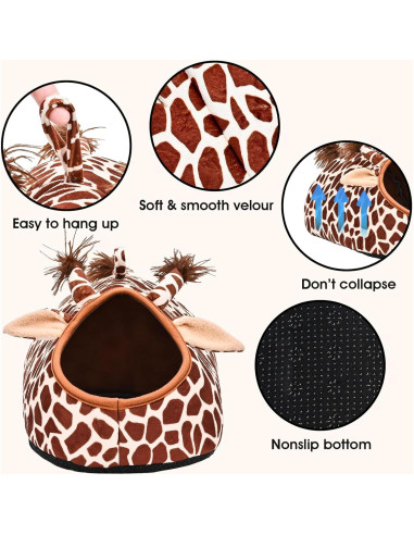 Cama para Cobayas Avont 2 Pack - Accesorios Lavables 26.2x20.1cm