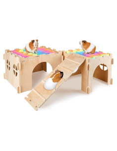 Escondite para Cobayas Cazador de Unicornios 30x25x20cm