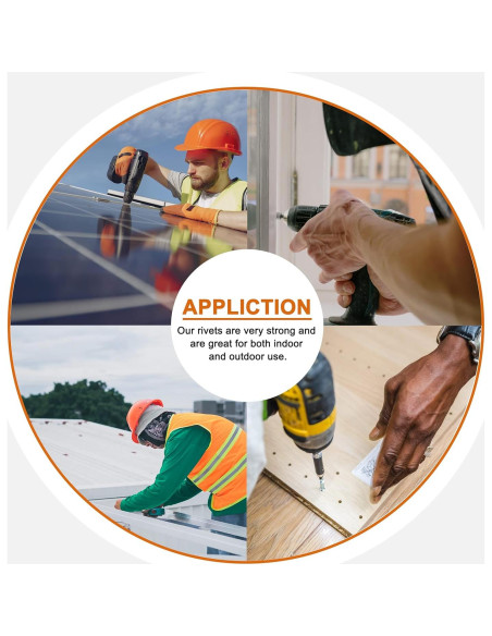 Kit de Remaches Ciegos de Aluminio 225 Piezas con Remachadora Manual XM