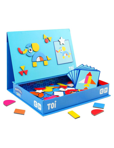 Juguete Magnético TOI Kids Puzzles con Tablero 26x19cm