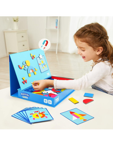 Juguete Magnético TOI Kids Puzzles con Tablero 26x19cm