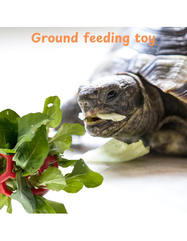 Bola de Alimentación para Tortugas Homedy Roja 9 cm