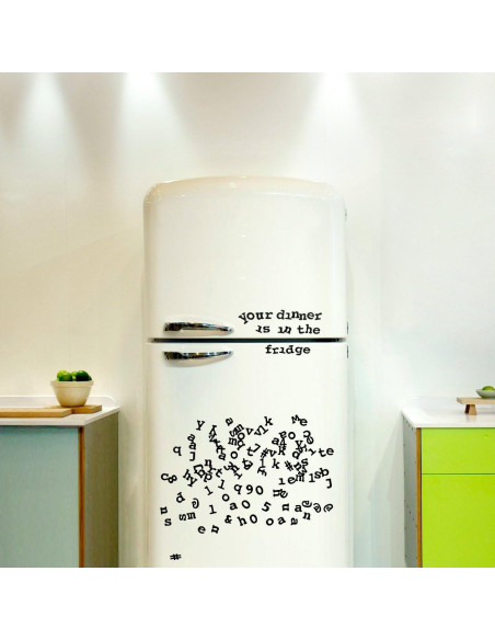 Imán de Nevera Alfabético Suck UK 201 Letras y Símbolos Imán de Nevera Alfabético Suck UK 201 Letras y Símbolos