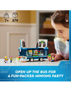 LEGO Autobús Fiesta Musical Minions 75581 - Juguete 379 Piezas 2