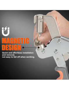 Kit de Herramienta de Botón a Presión Yewltvep con Estuche 2