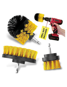 Kit de Cepillos de Detallado Automotriz KT Deals - 3 Piezas