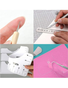 Kit de herramientas de deshierbe de vinilo 32 piezas Sanviatime 2