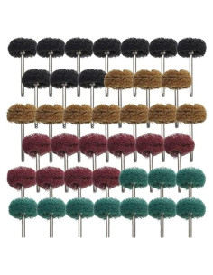 Juego de Ruedas Abrasivas Rocaris 40 Piezas 25mm para Pulido