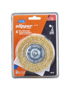 Cepillo de Alambre Norton 4" para Taladro y Amoladora