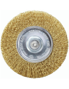 Cepillo de Alambre Norton 4" para Taladro y Amoladora 2