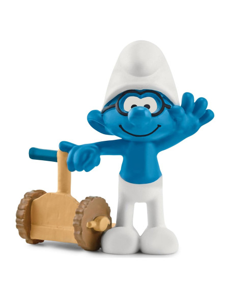 Figura Pitufo Rápido Schleich 5.58 cm Juguete Retro 3+