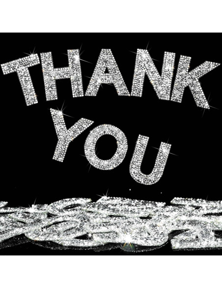 Calcomanías de Letras Brillantes Locacrystal 34 Pcs 5.7 cm