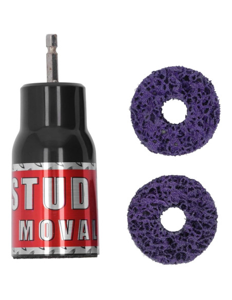 Limpiador de Pernos de Rueda Yuecoom 12.7mm con Cepillo y Lijado