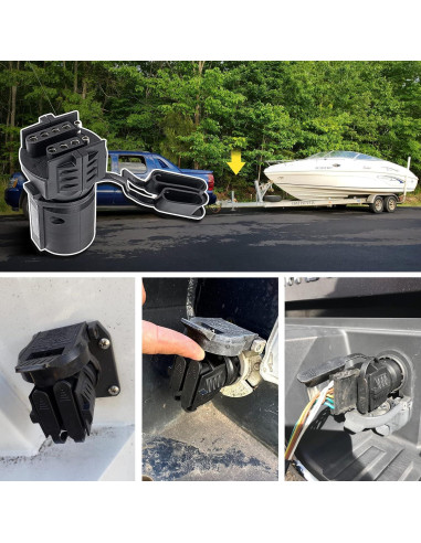 Adaptador de Remolque Oyviny 7 Pines a 4 y 5 Pines Plug & Play